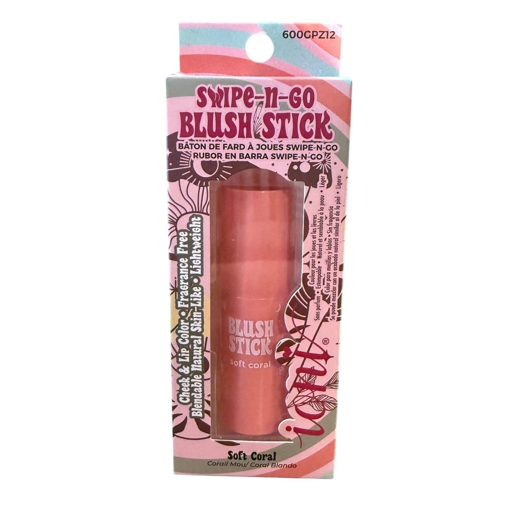 Ioni Glampalooza Hotel California Swipe-N-Go Blush Stick Soft Coral